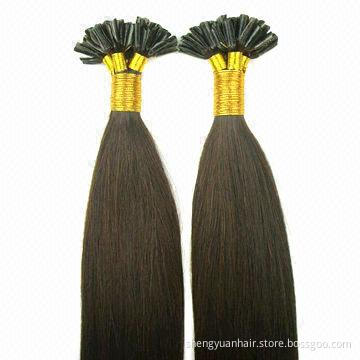 2013 Best Quality Wholesale Factory Price Keratin Prebond Hair Extensions